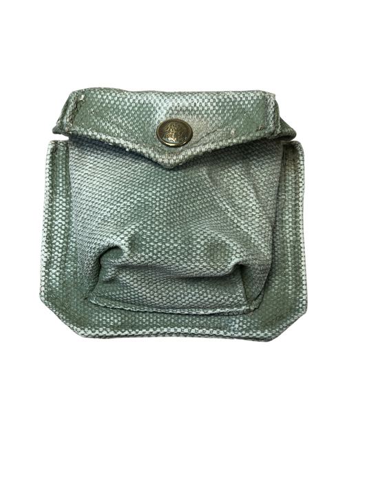 WW2 British 1937 Pattern Webbing Pistol Ammo Pouch - 1943 Dated (M.W.&S. Ltd)