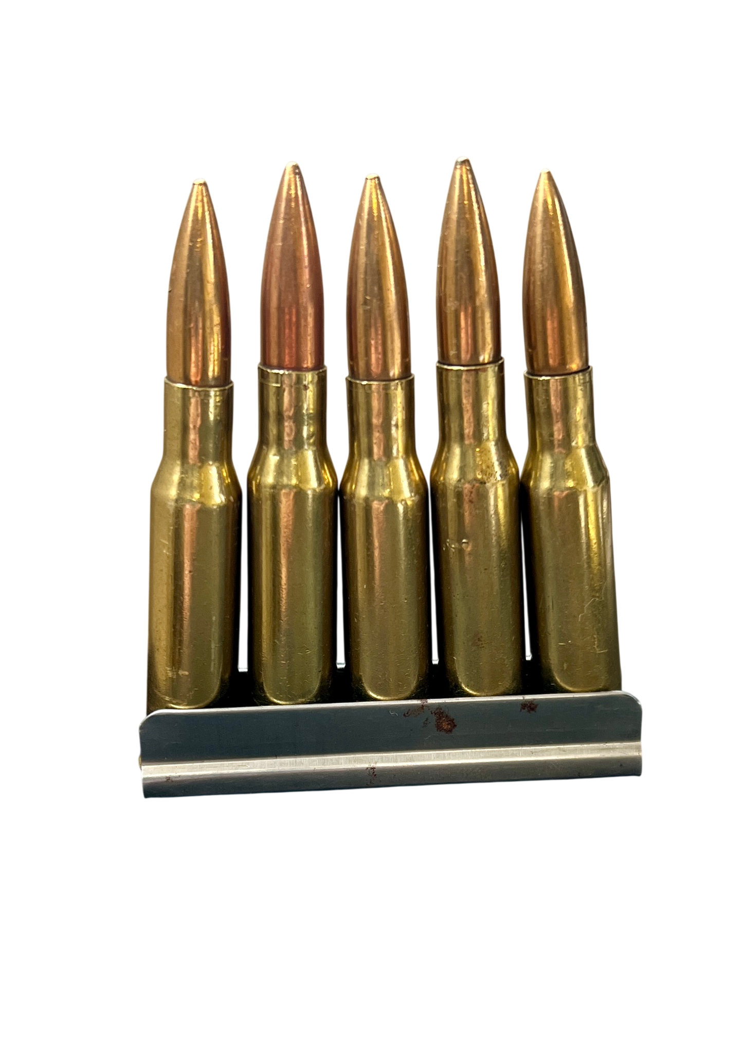 5 x Inert Russian 7.62x54R Rounds on Clip for the M91/30 & M1944