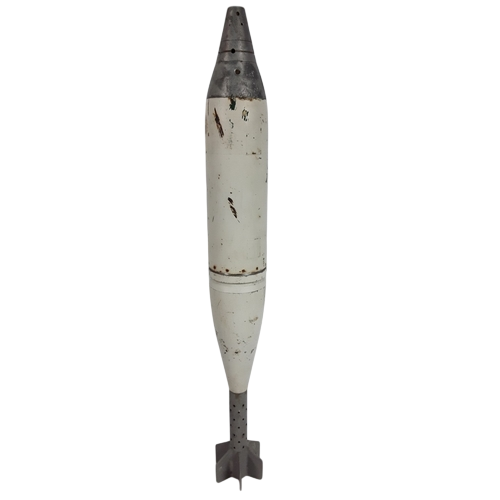 Inert British L54A1 81mm Illuminating Mortar Round