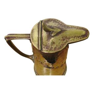 WMF Art Nouveau/Sessesionist Brass Pitcher