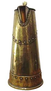 WMF Art Nouveau/Sessesionist Brass Pitcher