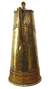 WMF Art Nouveau/Sessesionist Brass Pitcher