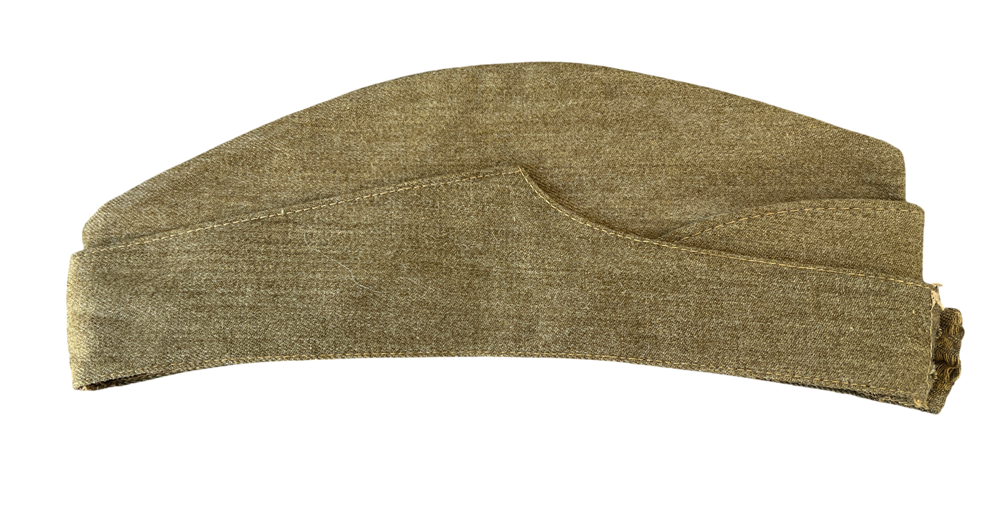 Rare Large Size WW2 British Army O.Rs Field Service Cap – 1943 Dated