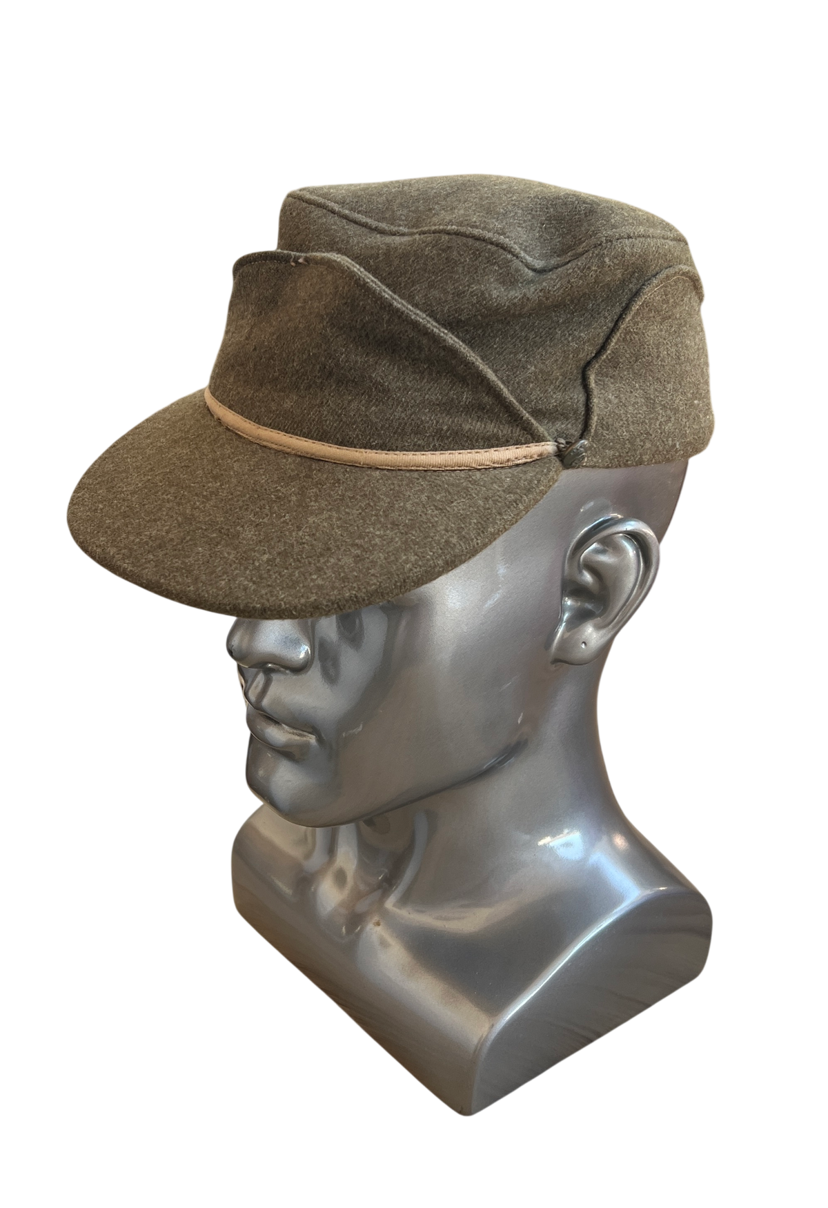 Original 1956 Canadian Army Winter Peaked Field Cap – Size 7