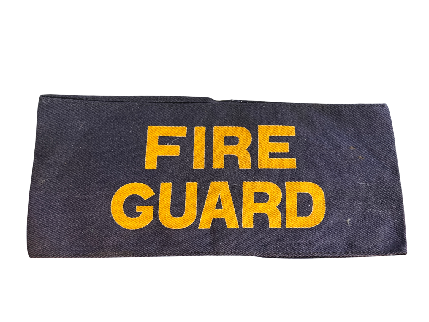 Original WWII British Home Front Fire Guard Armband (ARP Pattern 39) 1941-1943