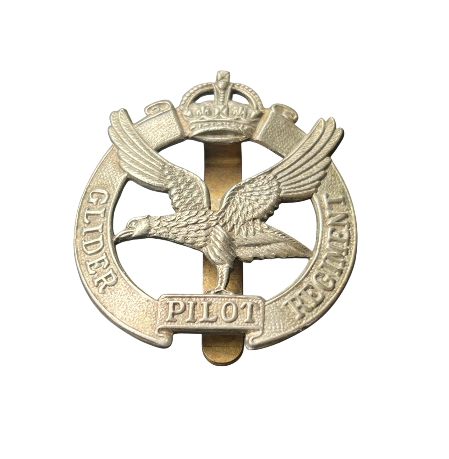 Glider Pilot Regiment Cap Badge - Kings Crown - JR Gaunt London