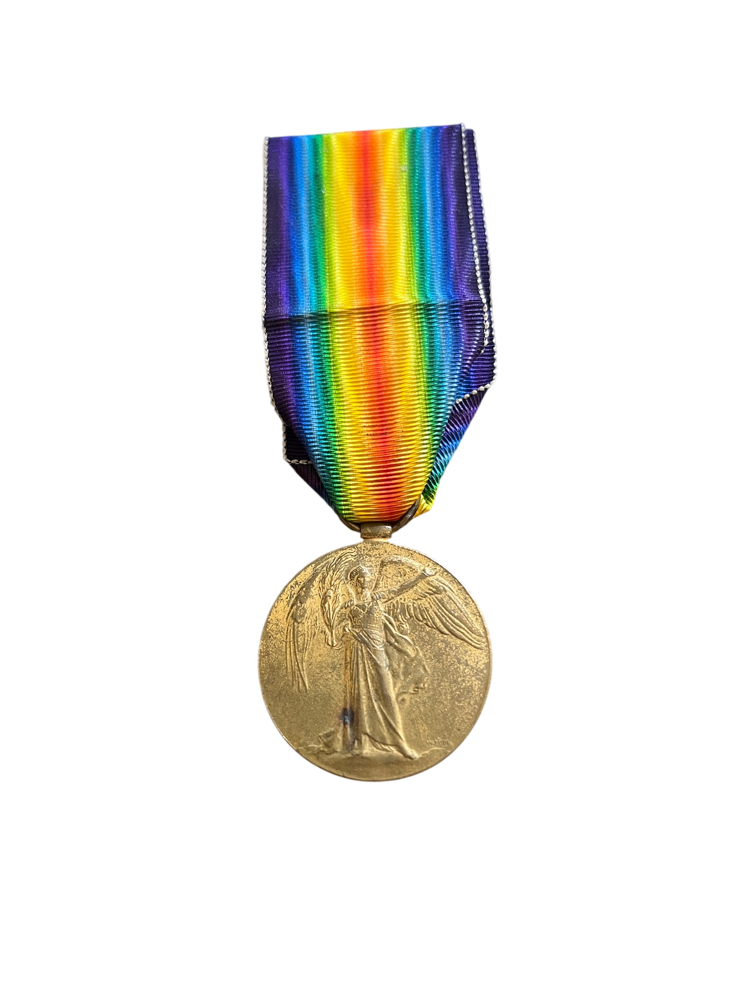 WW1 British Victory Medal to 243108 Pte G. W. J. Porter East Kent Regiment