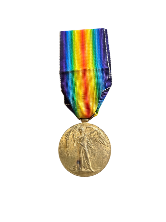 WW1 British Victory Medal to 243108 Pte G. W. J. Porter East Kent Regiment