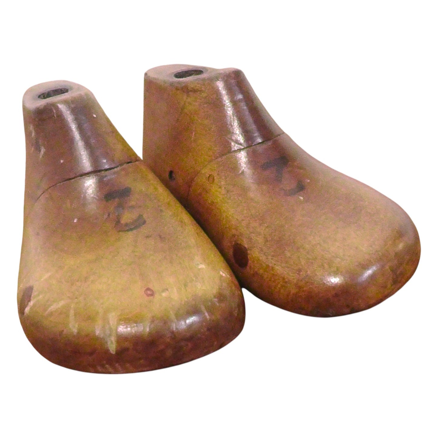 Pair of Children’s/Toddler’s Wooden Shoe Lasts Size 2