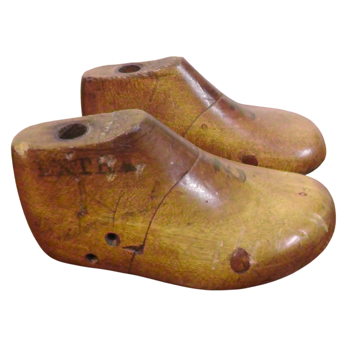 Pair of Children’s/Toddler’s Wooden Shoe Lasts Size 2