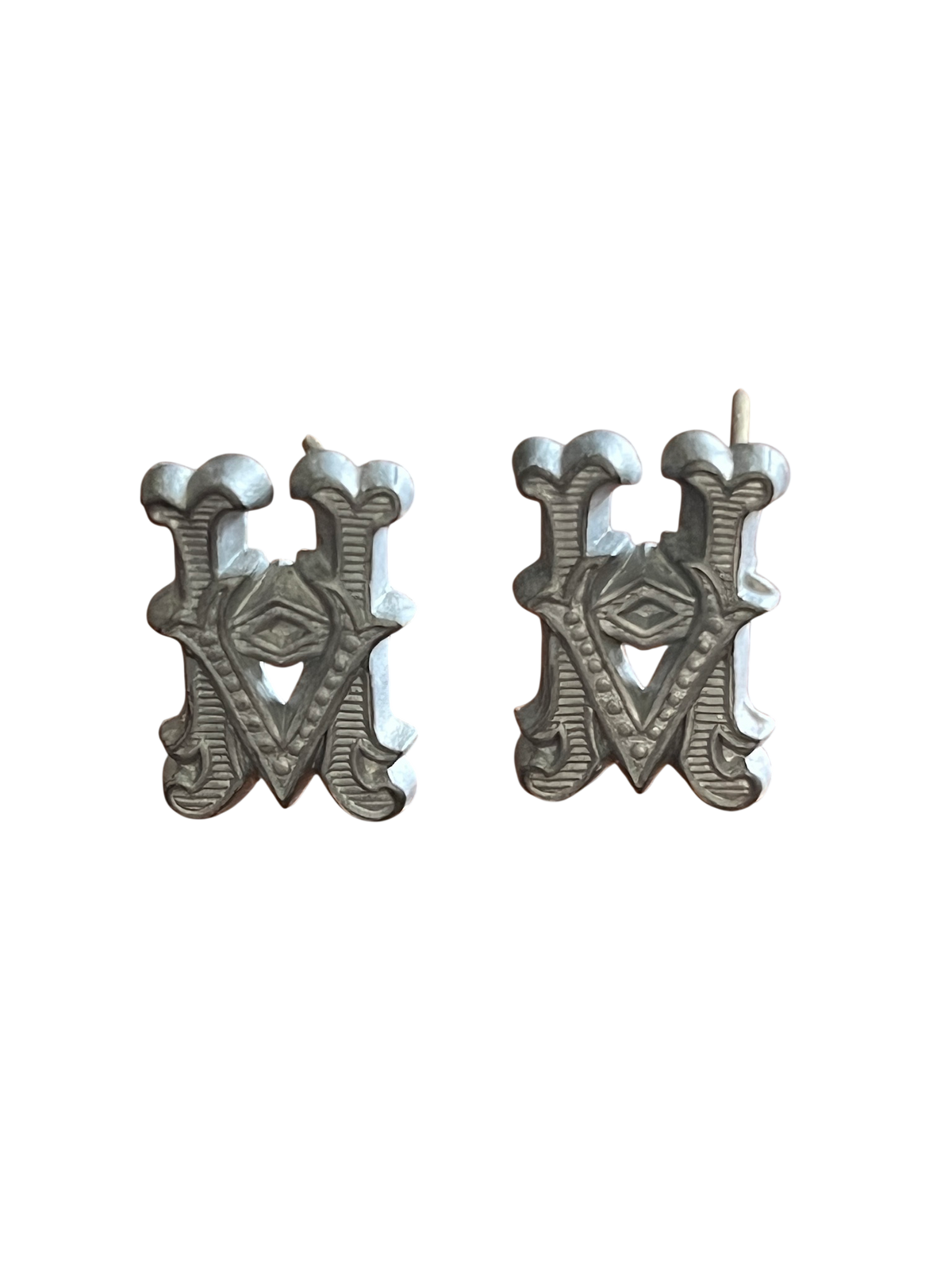 WWII German Army Administration (Heeresverwaltung) Shoulder Board Ciphers – Matched Pair