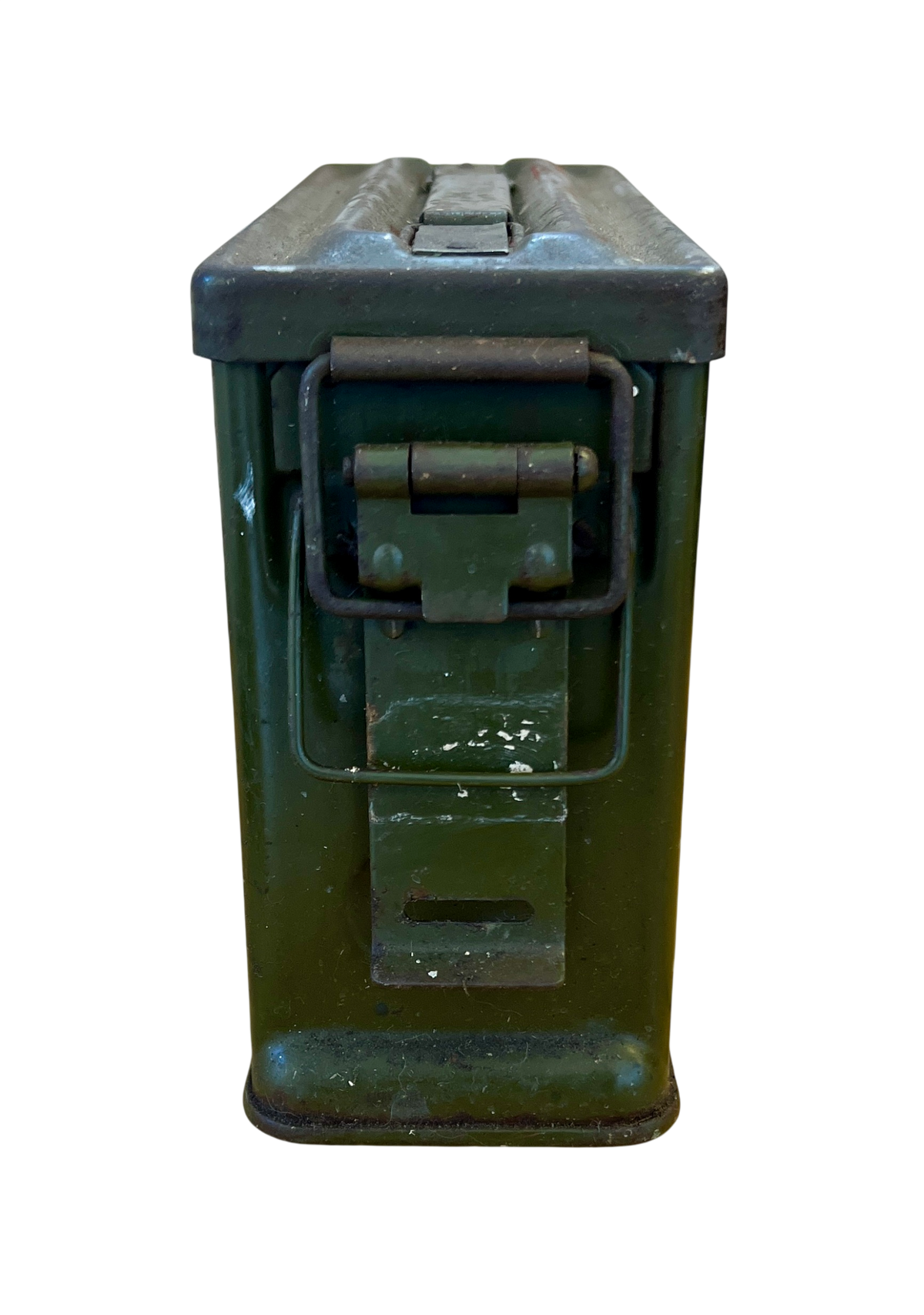 Rare WWII US Army .30 Cal M1 Ammunition Box Manufactured by the Crown Can Co.