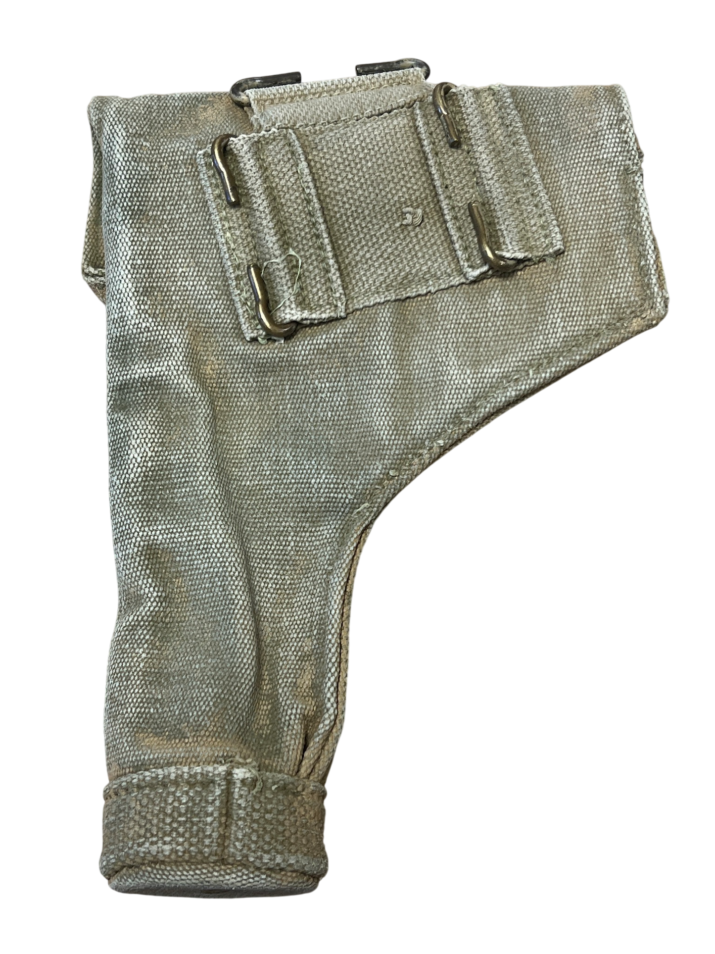 WW2 British 1937 Pattern Webbing Pistol Holster – 1942 Dated (B.H.G. Ltd)