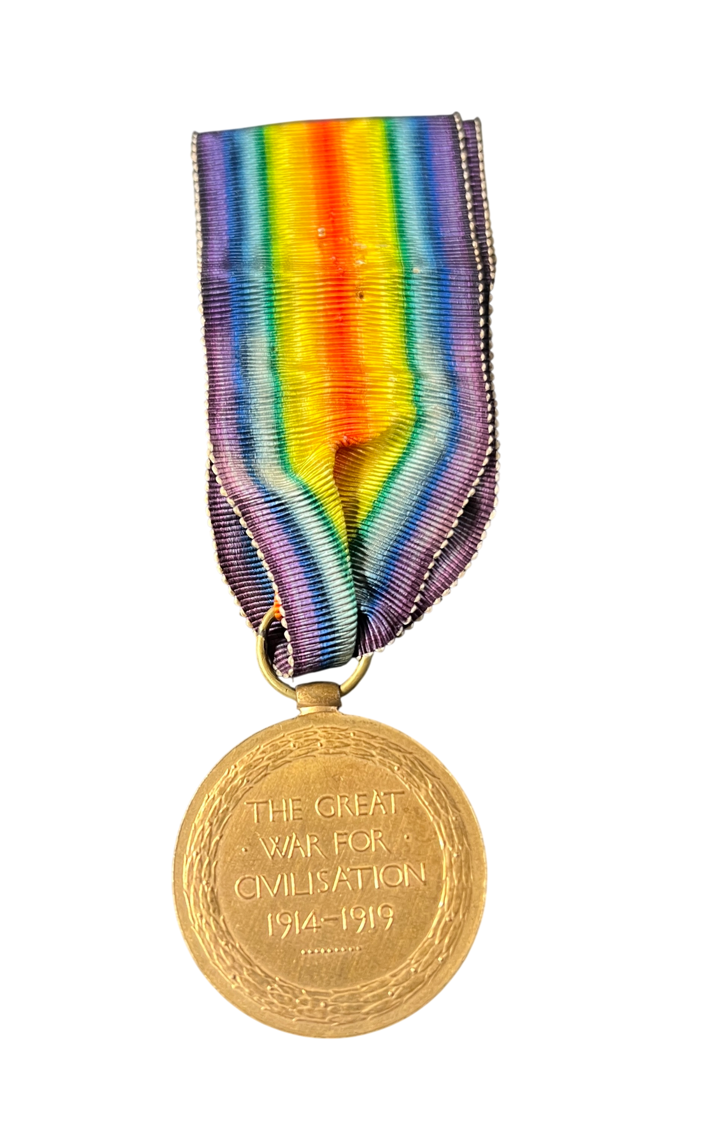 WW1 British Victory Medal to GS-79800 Pte H. Clapson Royal Fusiliers