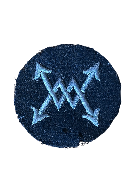 WWII German Luftwaffe Air Signals (Luftnachrichtentruppe) Trade Specialty Patch