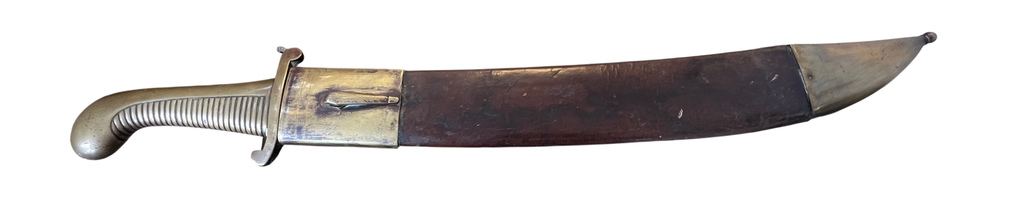 Rare Imperial Russian Model 1827 Pioneer/Artillery Short Sword (Tesak) – Dated 1831 w/ Matching Scabbard