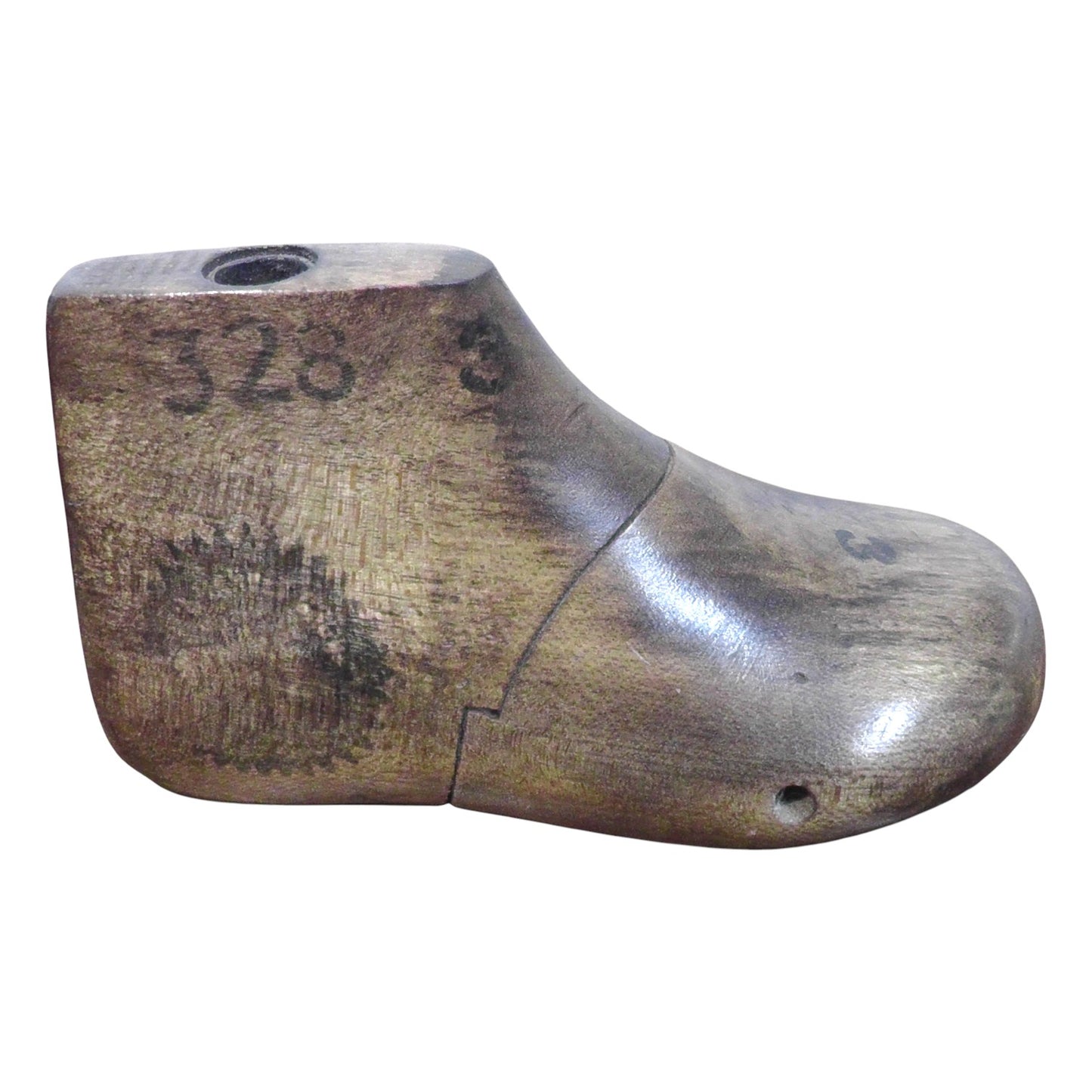 Pair of Children’s/Toddler’s Wooden Shoe Lasts Size 3