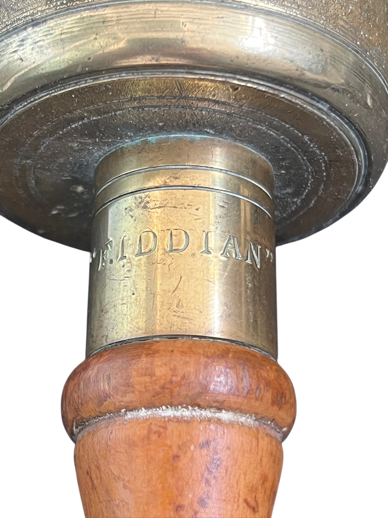 Rare, Fully Marked, WWII ARP Warden's Handbell by James Barwell Ltd. of Birmingham