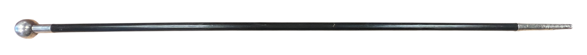 Rare Pre-1922 British Indian Army Officer's Swagger Stick – 55th Coke’s Rifles (Frontier Force)