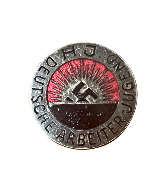 Original Pre WWII German First Pattern Hitler Youth Membership Badge (Hitlerjugend Mitgliedsabzeichen)