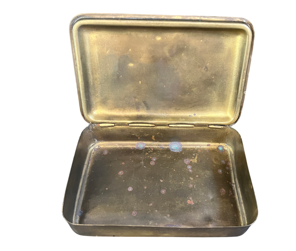 WW1 1914 Princess Mary Christmas Gift Tin & Original Bullet Pencil
