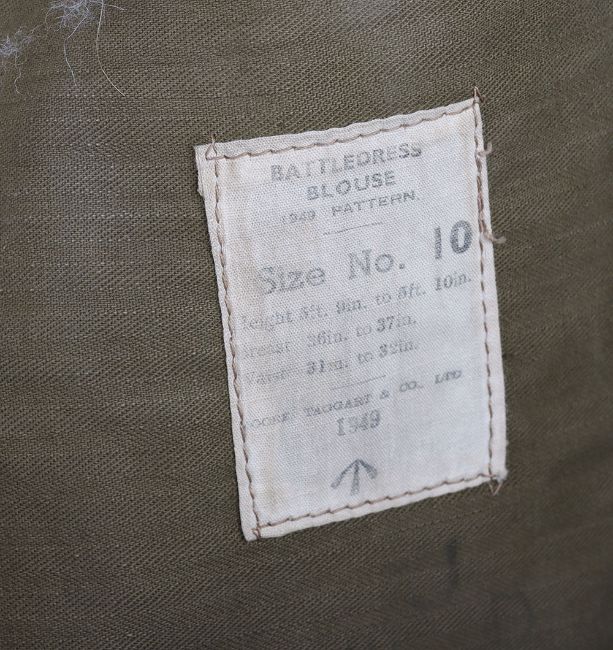 British 1949 Pattern Royal Signals Catterick Garrison Battle Dress Blouse