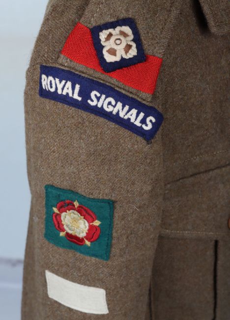 British 1949 Pattern Royal Signals Catterick Garrison Battle Dress Blouse