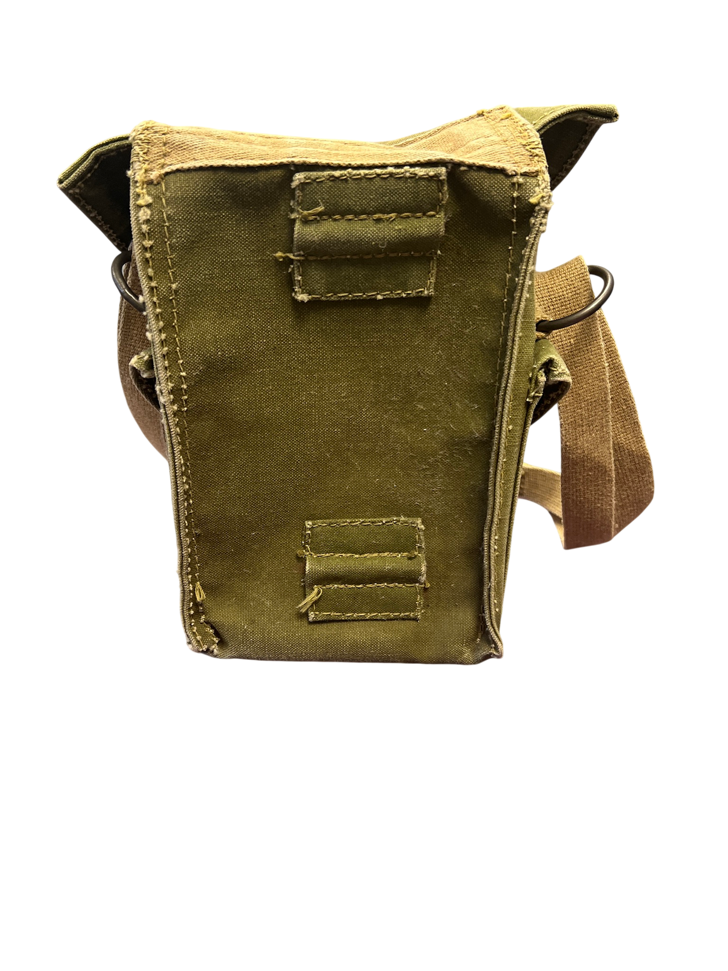 Original WWII British Army Respirator Haversack Light Mk II – 1943 Dated (G&S)