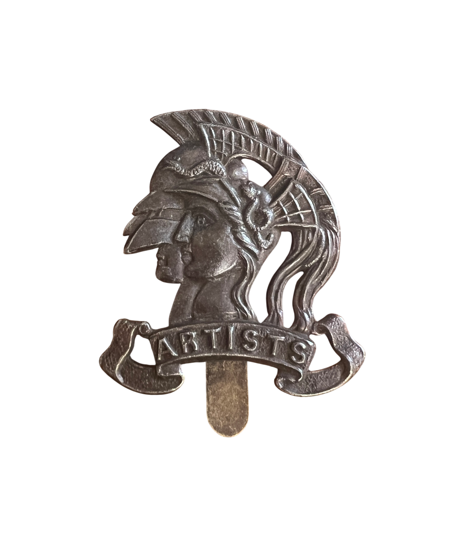WWII 28th (County of London) Battalion, The London Regiment (Artists Rifles) Cap Badge