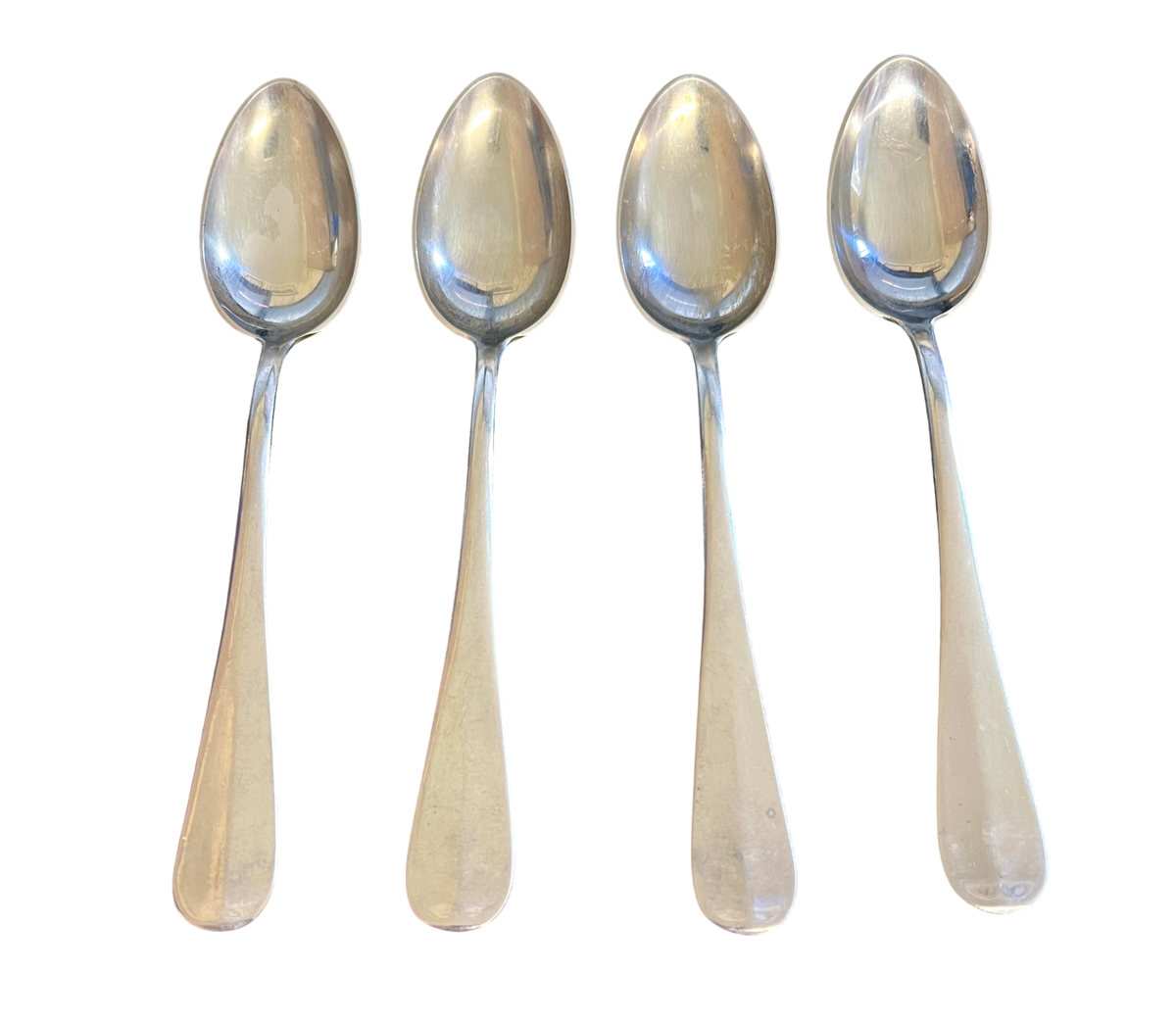 Matching Set of 4 WWII German Kriegsmarine Stainless Steel Teaspoons – J.A. Hutschenreuther (Rostfrei)