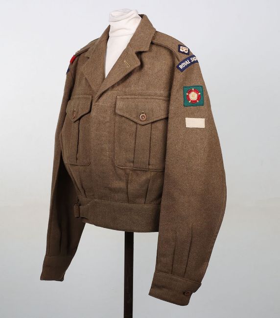 British 1949 Pattern Royal Signals Catterick Garrison Battle Dress Blouse