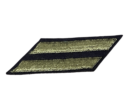 Original WWII US Army Enlisted Service Stripes (Hash Marks) - Two Bars (6 Years)