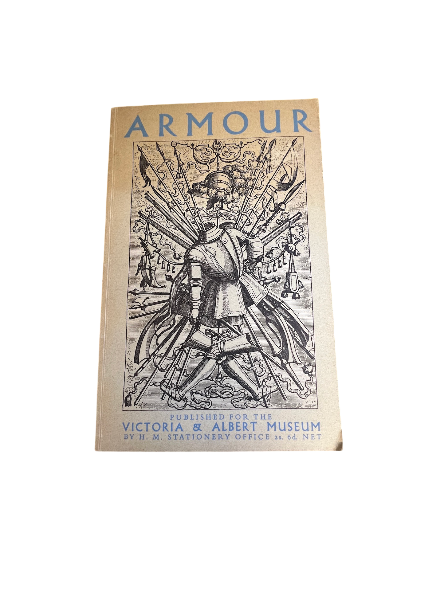 European Armour (1951 First Edition) – V&A Museum Guide – From the Library of Brian A. Gostick