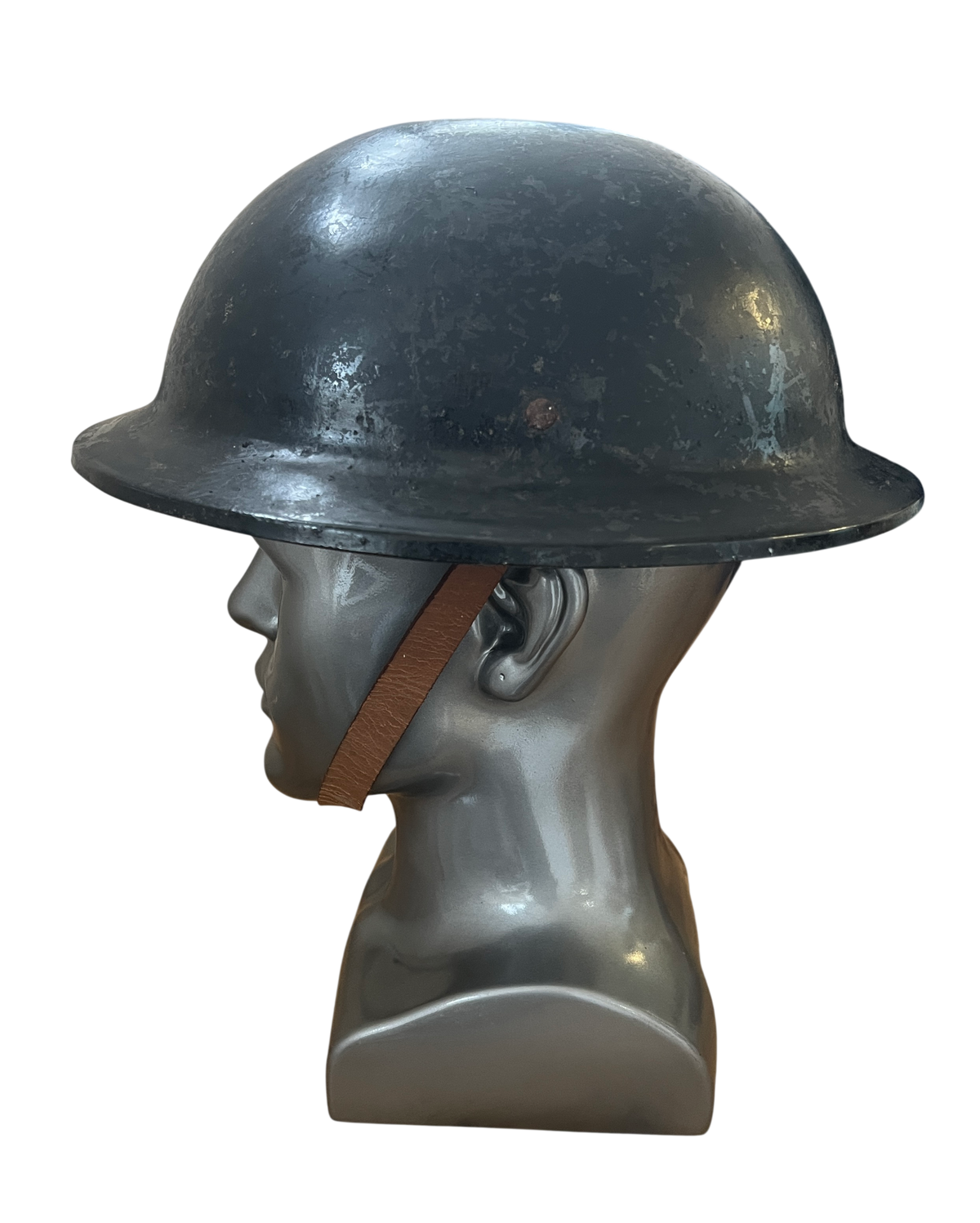 Authentic WWII British Home Front "Plasfort" Non-Metal Protective Helmet