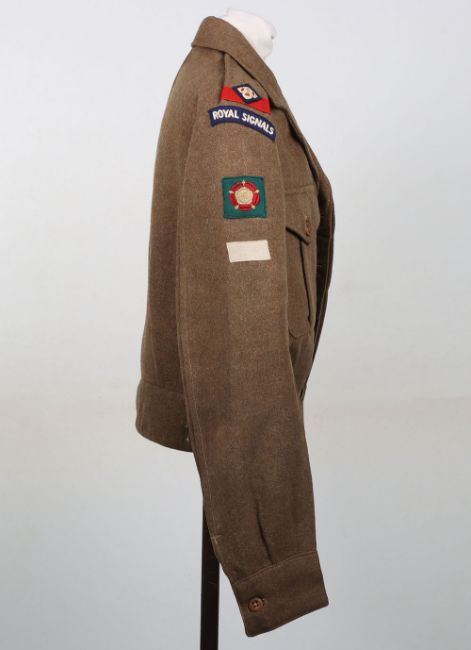 British 1949 Pattern Royal Signals Catterick Garrison Battle Dress Blouse