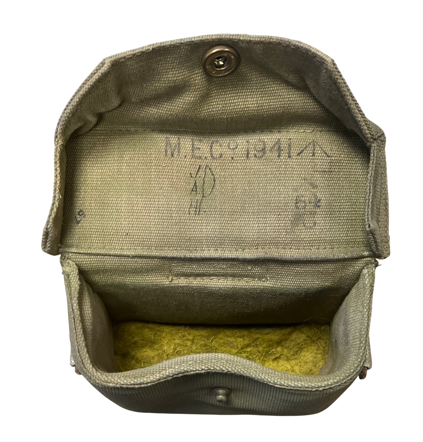 WW2 British 1937 Pattern Webbing Binocular Case 2nd Model – M.E.Co. 1941