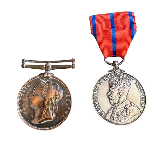 Metropolitan Police Victoria Jubilee Medal & George V Coronation Medal to PC A Dumpleton