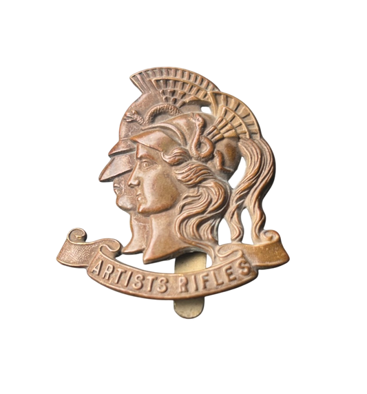 WWI 28th (County of London) Battalion, The London Regiment (Artists Rifles) Cap Badge
