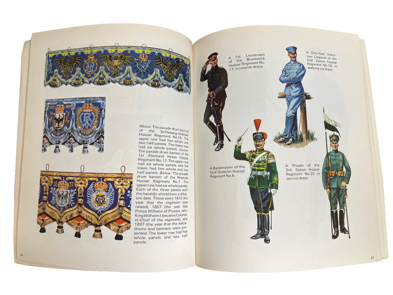 Hussars and Mounted Rifles: Uniforms of the Imperial German Cavalry 1900-1914 by D.H. Hagger
