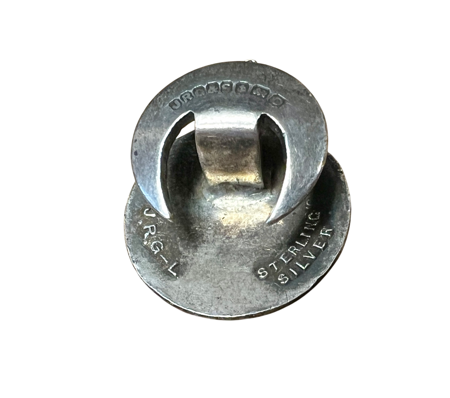 WW2 Sterling Silver Royal Army Reserve Lapel Badge - 1938 - Fully Hallmarked