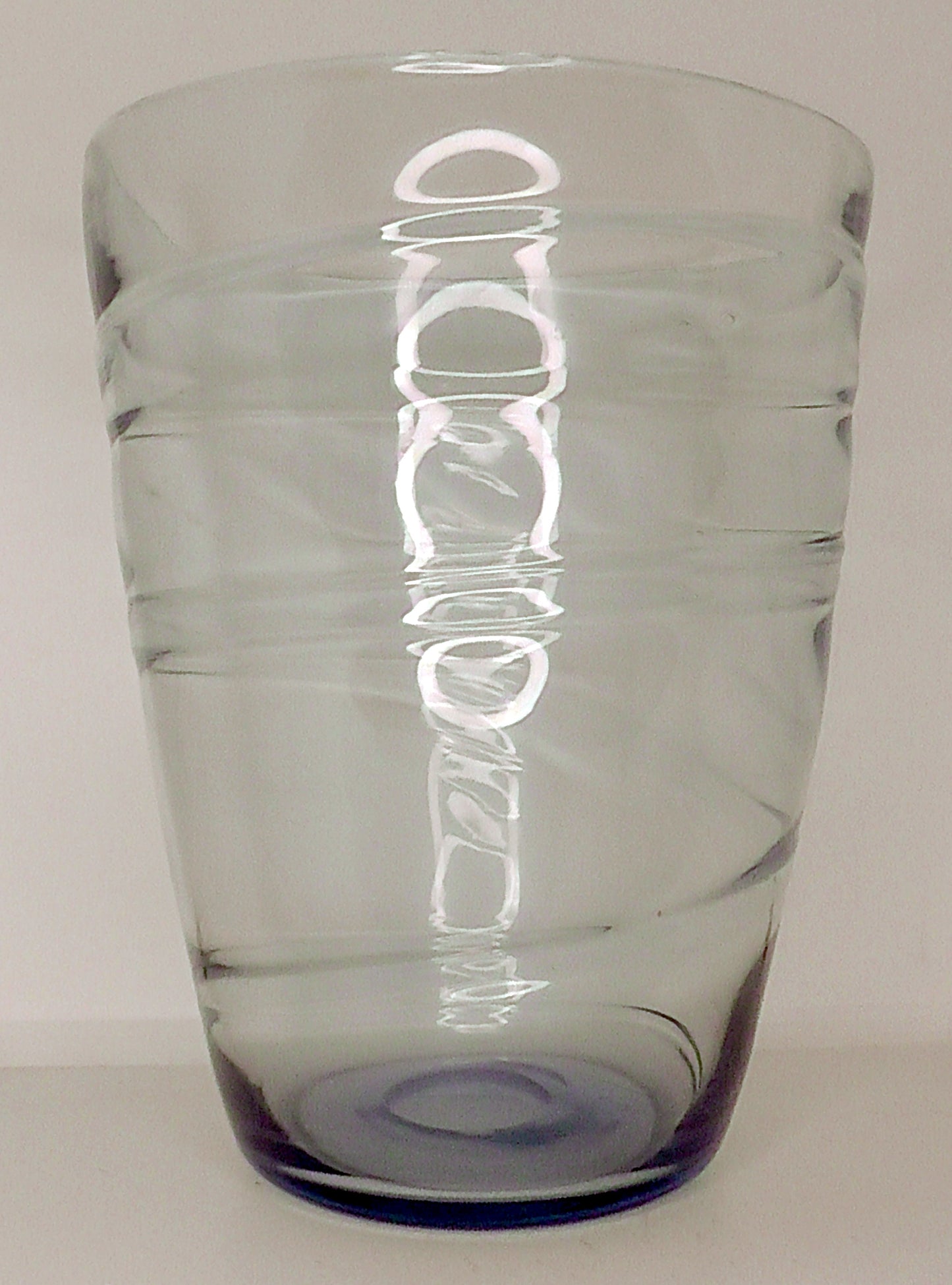 Whitefriars  Vase - #9030 - Sapphire Blue 28cm Tall