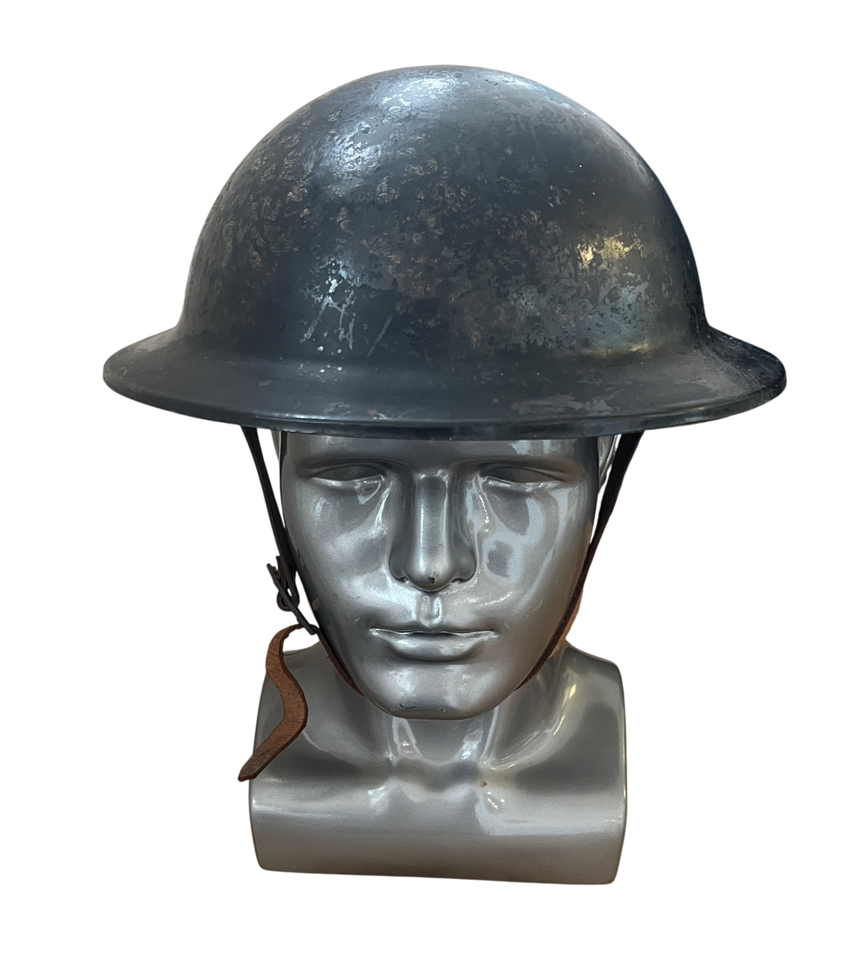 Authentic WWII British Home Front "Plasfort" Non-Metal Protective Helmet
