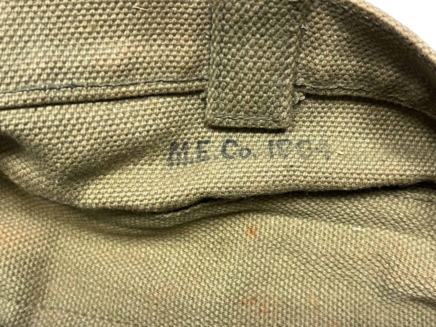 Genuine Post-War British Army 1937 Pattern Signals Satchel – M.E.Co. 1954