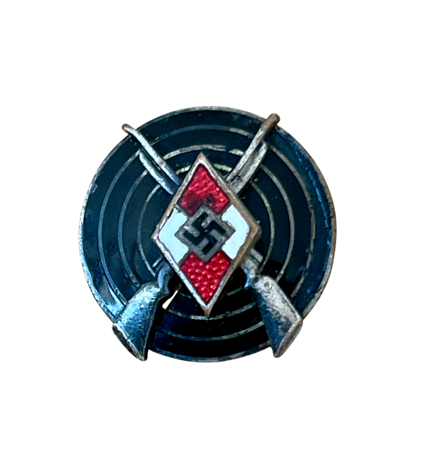 Original WWII German  Hitler Youth Shooting Proficiency Marksman Badge (HJ-Schiessauszeichnung)