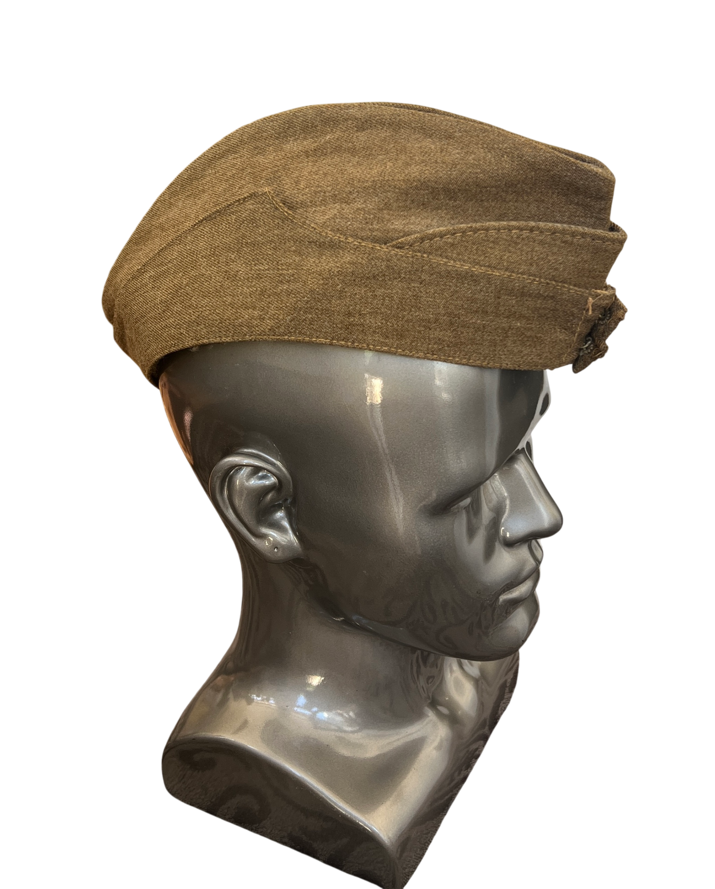 Rare Large Size WW2 British Army O.Rs Field Service Cap – 1943 Dated