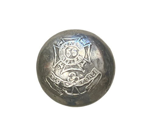 Rare Pre-1922 British Indian Army Officer's Swagger Stick – 55th Coke’s Rifles (Frontier Force)