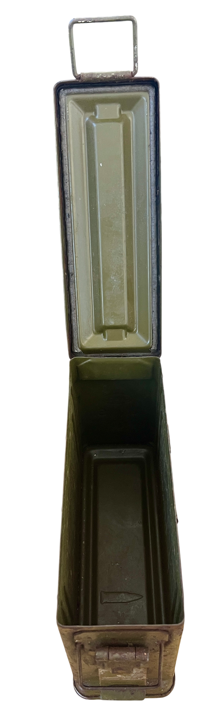 WWII US Army .30 Cal M1 Ammunition Box Manufactured by  CANCO (the American Can Company)