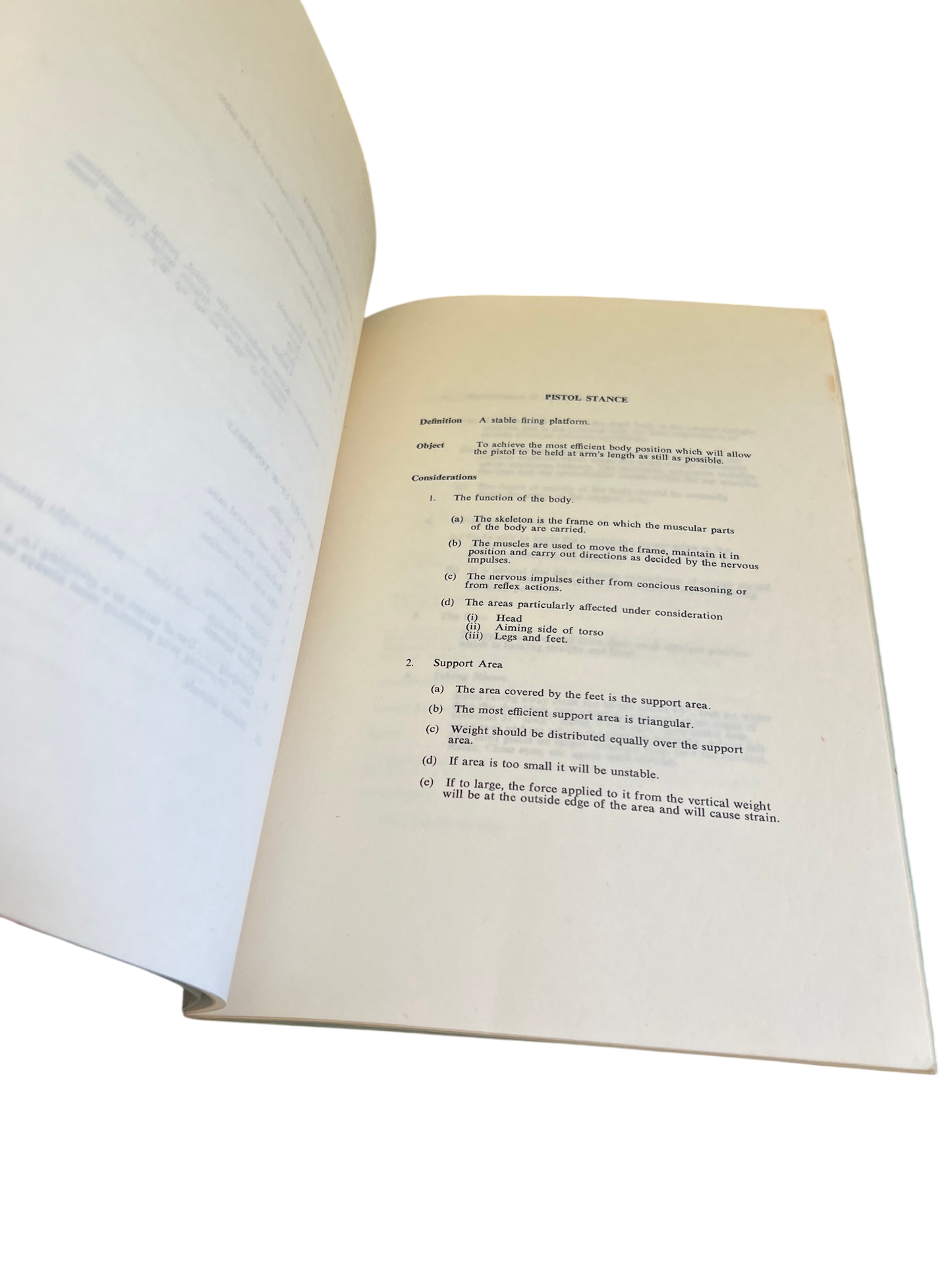 Vintage "Pistol" Training Manual by J. D. Chandler – National Coaching Scheme Booklet
