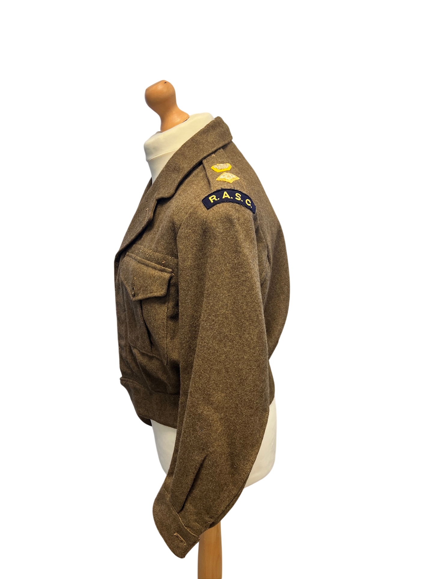 British 1949 Pattern Royal Army Service Corps Battle Dress Jacket for a Lieutenant Colonel