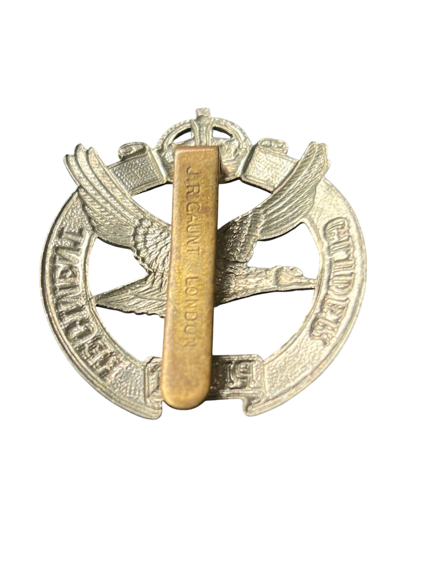 Glider Pilot Regiment Cap Badge - Kings Crown - JR Gaunt London